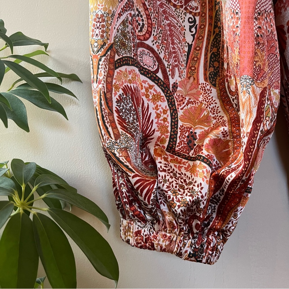 cider orange printed balloon pants - Picture 7 of 10